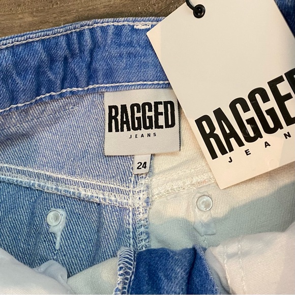 NWT The Ragged Priest Vision Patchwork High Rise Jeans - Picture 10 of 16